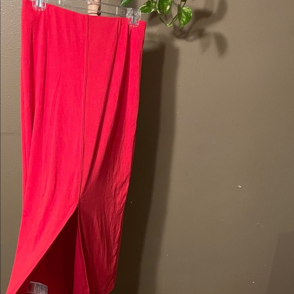 Free People Vibrant Red Maxi Skirt - Picture 7 of 7